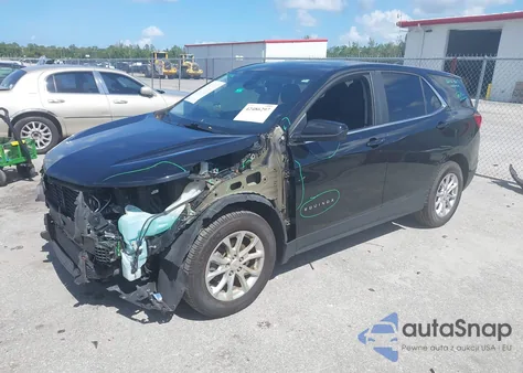 2021 Chevrolet Equinox Fwd Lt из США, поврежденный, VIN 2GNAXKEV7M6122147